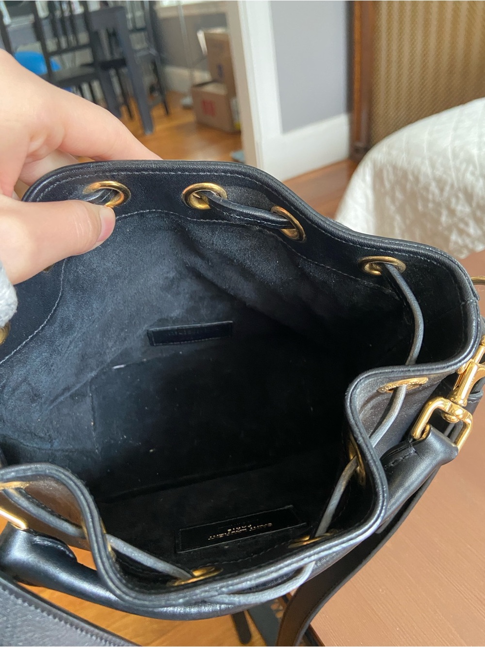 Saint Laurent Emmanuelle bucket bag - Picture 4 of 6